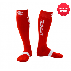 Unihoc Badge Spillerstrømper - Rød
