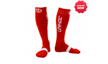 Unihoc Badge Spillerstrømper - Rød