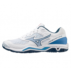 Mizuno Wave Phantom 3 Herre white/blue ribbon