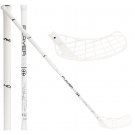 Unihoc Player 26 X-Long white/silver