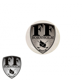 End cap med logo - FF Bornholm