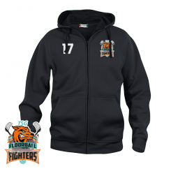 Hættetrøje m. lynlås - TSG Floorball Fighters  - Hoody Full Zip