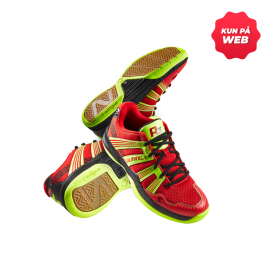 Salming Race R3 3.0 Junior - Floorballsko - red / yellow Salming Race R3 3.0 Junior - Floorballsko - red / yellow