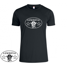 Trænings T-shirt - Kirke Eskildstrup Cowboys - Basic Active-T Trænings T-shirt - Kirke Eskildstrup Cowboys - Basic Active-T