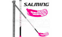 Salming Raven TourLite Aero Oval 27 grey / magenta - Floorballstav