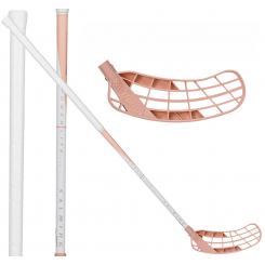 Salming Raven Powerlite Aero 29 white / sand - Floorballstav 