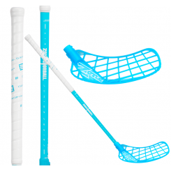 Zone Hyper Air JR 35 white/ice blue - Floorballstav