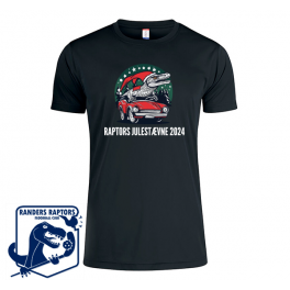 Randers Raptors Julestævne T-shirt - Basic-T sort Randers Raptors Julestævne T-shirt - Basic-T sort