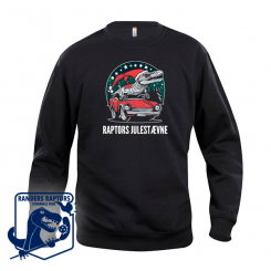 Randers Raptors Julestævne Sweatshirt - Roundneck sort