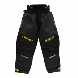 Unihoc Alpha Evolab Målmandsbukser - black/gold Unihoc Alpha Evolab Målmandsbukser - black/gold