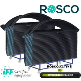 Rosco Floorball Bander - ACTIVE - Fullsize bane 20x40 meter, sort - IFF Godkendte Rosco Floorball Bander - ACTIVE - Fullsize bane 20x40 meter, sort - IFF Godkendte