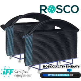Rosco Floorball Bander - ACTIVE HEAVY - Fullsize bane 20x40 meter, sort - IFF Godkendte Rosco Floorball Bander - ACTIVE HEAVY - Fullsize bane 20x40 meter, sort - IFF Godkendte