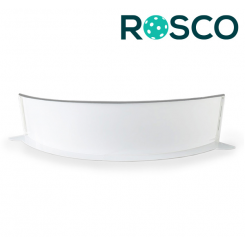 Rosco Floorball Bande Stykker - ACTIVE - 1,5 meter hjørne bandestykke, hvid