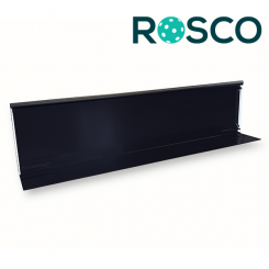 Rosco Floorball Bande Stykker - Black Pipe - 2 meter bandestykke, sort