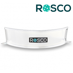 Rosco Floorball Bande Stykker - Black Pipe - 1,5 meter hjørne bandestykke, hvid