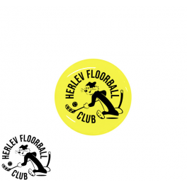 End cap med logo - Herlev Floorball