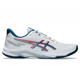 Asics Netburner Ballistic FF 4 - Herre - white/mako blue