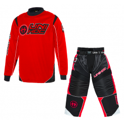 Unihoc Optima Målmandssæt black / red