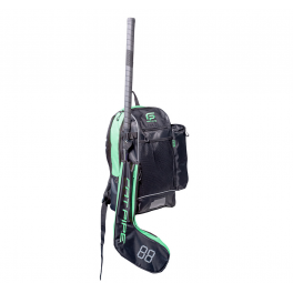 Fat Pipe Lux Stick Backpack black/mint