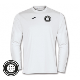 Tr&aelig;ningstr&oslash;je L/S - Hvid - Sydsj&aelig;llands Floorball Club