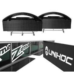 Renew Floorball Bande, Basic - Fullsize bane 20x40 meter, sort