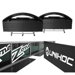 Renew Floorball Bande, Basic - Fullsize bane 20x40 meter, sort
