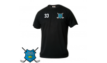 Trænings T-shirt - Stevns Floorball - Sort