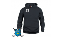 Junior Hættetrøje u. lyn - Stevns Floorball - Hoody