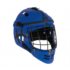 Unihoc Shield M&aring;lmandshjelm blue - Junior