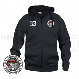 Hættetrøje m. lynlås - Jægerspris Underducks - Hoody Full Zip Hættetrøje m. lynlås - Jægerspris Underducks - Hoody Full Zip