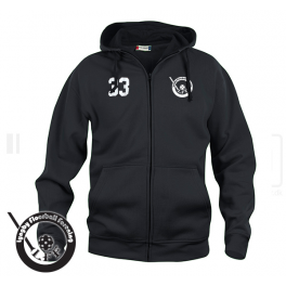 Hættetrøje m. lynlås - Lyngby FF - Hoody Full Zip