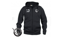 Hættetrøje m. lynlås - Lyngby FF - Hoody Full Zip