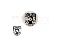 End cap med logo - Odense Floorball Club