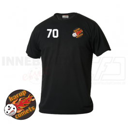 Trænings T-shirt - Karup Comets - ICE-T Sort Trænings T-shirt - Karup Comets - ICE-T Sort