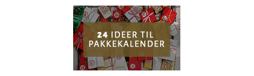 24 ideer til pakkekalenderen